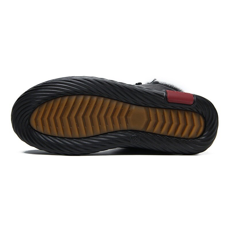 Non-slip Winter Leather Boots Womens